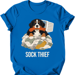 Bernese Mountain Dog Sock Thief T Shirt Gift For Dog Lover