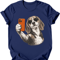 Beagle Selfie Dog T Shirt Gift For Dog Lover