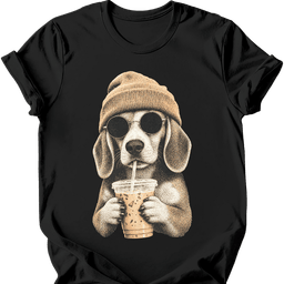 Beagle Hipster Dog T Shirt Gift For Dog Lover