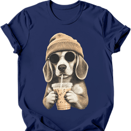 Beagle Hipster Dog T Shirt Gift For Dog Lover