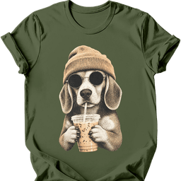 Beagle Hipster Dog T Shirt Gift For Dog Lover