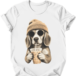 Beagle Hipster Dog T Shirt Gift For Dog Lover