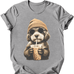 Bernedoodle Hipster Dog T Shirt Gift For Dog Lover