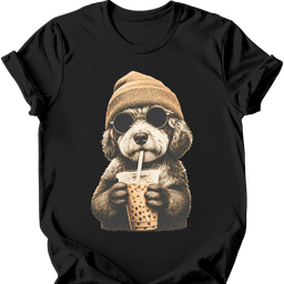 Bernedoodle Hipster Dog T Shirt Gift For Dog Lover