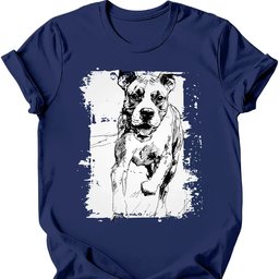 Boxer Running Dog T Shirt Gift For Dog Lover