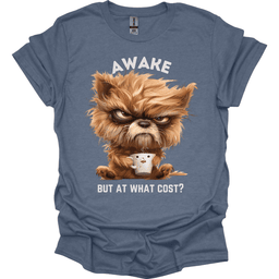 Awake But At What Cost 20 T Shirt Gift For Dog Lover