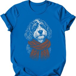 Bernedoodle Winter Dog T Shirt Gift For Dog Lover