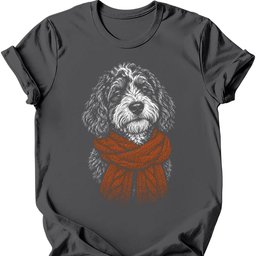 Bernedoodle Winter Dog T Shirt Gift For Dog Lover
