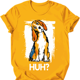 Beagle Huh Dog T Shirt Gift For Dog Lover
