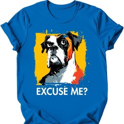 Boxer Excuse Me Dog T Shirt Gift For Dog Lover