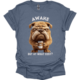 Awake But At What Cost 21 T Shirt Gift For Dog Lover