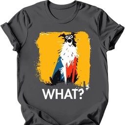 Borzoi What Dog T Shirt Gift For Dog Lover