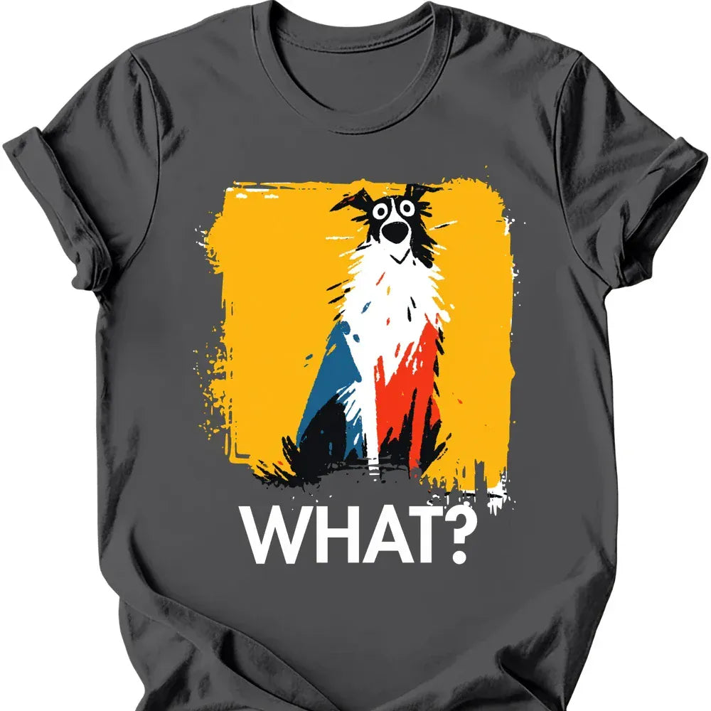 Borzoi What Dog T Shirt Gift For Dog Lover