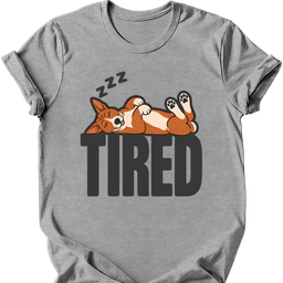 Basenji Tired Dog T Shirt Gift For Dog Lover