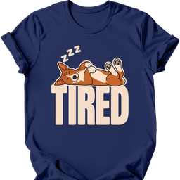 Basenji Tired Dog T Shirt Gift For Dog Lover