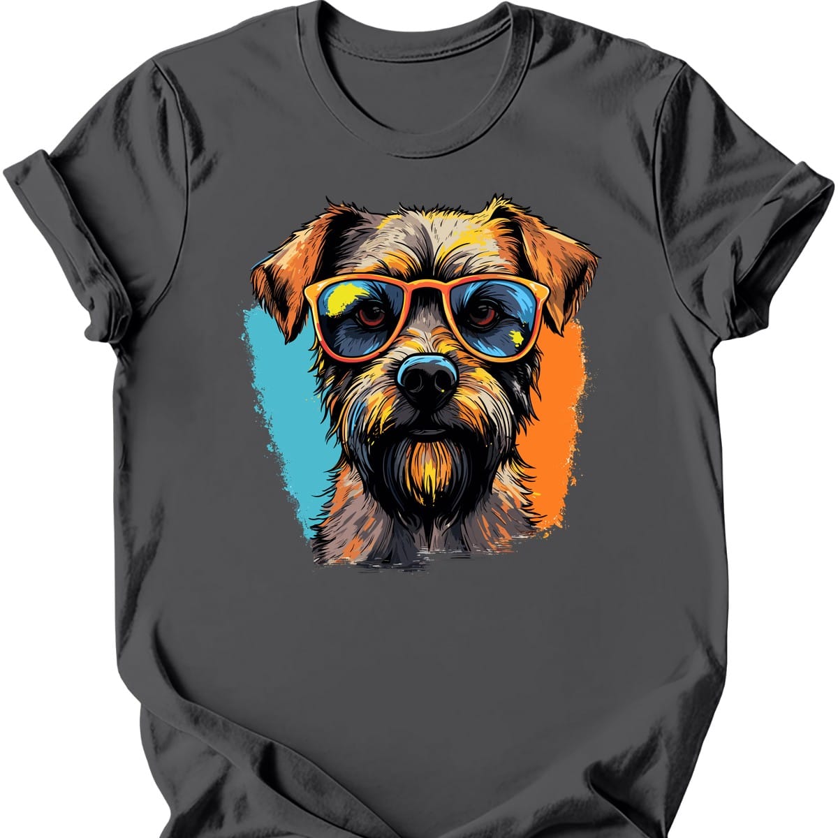 Border Terrier Top Dog T Shirt Gift For Dog Lover