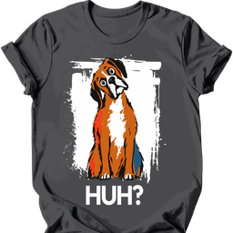 Boxer Huh Dog T Shirt Gift For Dog Lover