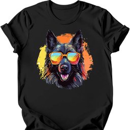 Belgian Sheepdog Top Dog T Shirt Gift For Dog Lover