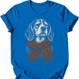 Beagle Winter Dog T Shirt Gift For Dog Lover