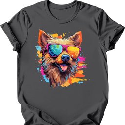 Australian Terrier Top Dog T Shirt Gift For Dog Lover