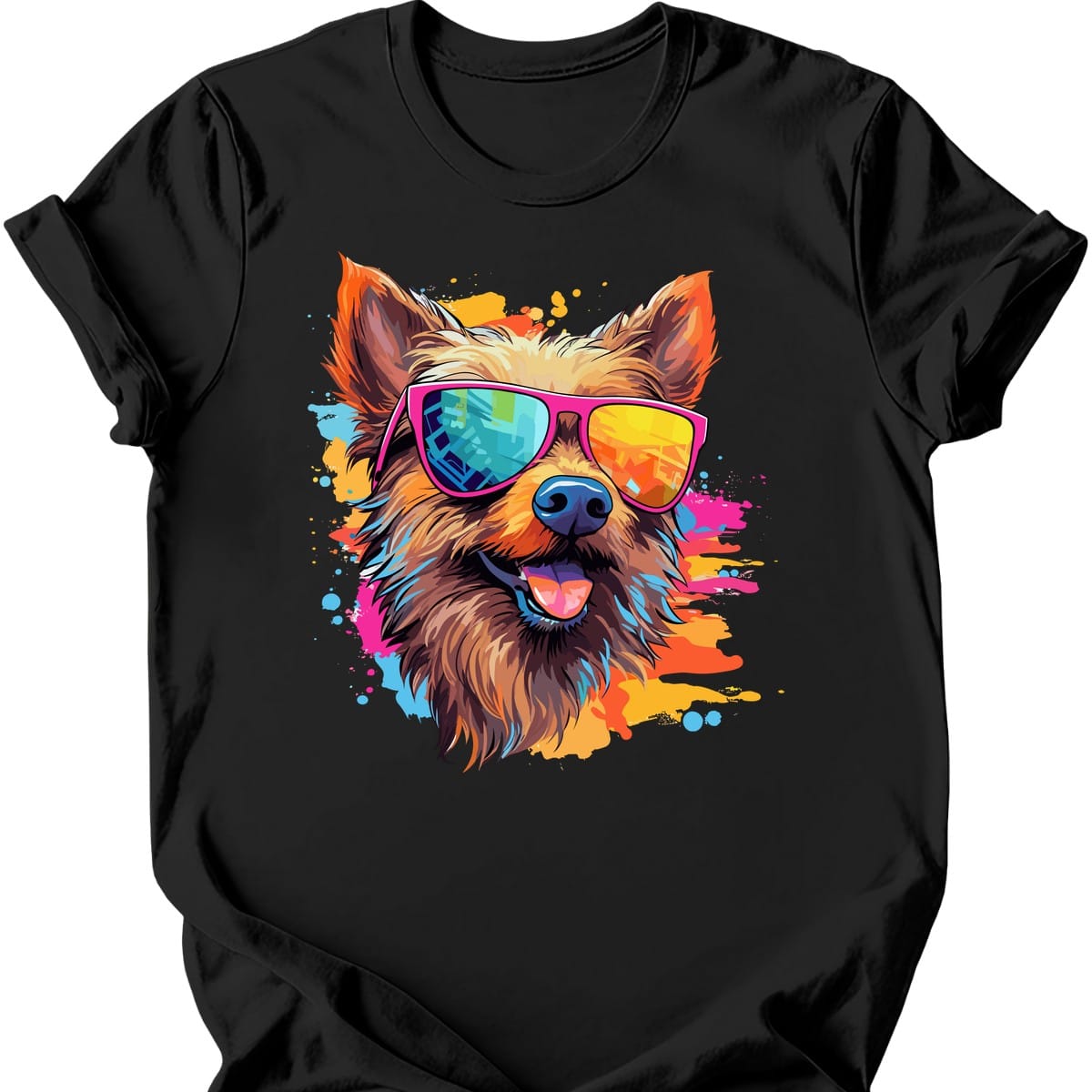 Australian Terrier Top Dog T Shirt Gift For Dog Lover