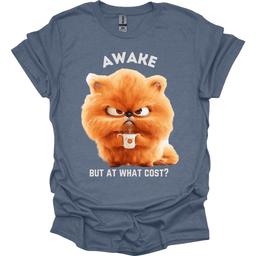 Awake But At What Cost 25 T Shirt Gift For Dog Lover