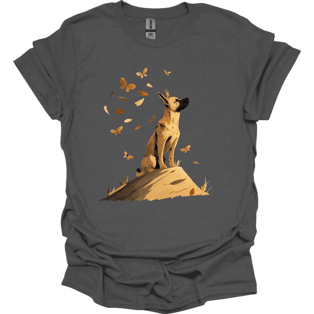 Belgian Malinois Fall Dog T Shirt Gift For Dog Lover