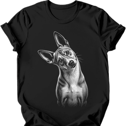 Basenji Tilted Dog T Shirt Gift For Dog Lover