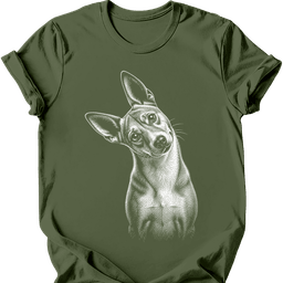 Basenji Tilted Dog T Shirt Gift For Dog Lover