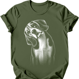 Beagle Tilted Dog T Shirt Gift For Dog Lover