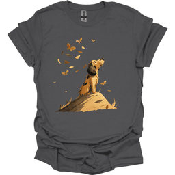 Basset Hound Fall Dog T Shirt Gift For Dog Lover