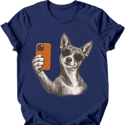 Basenji Selfie Dog T Shirt Gift For Dog Lover