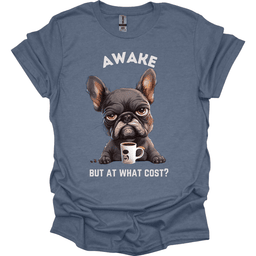 Awake But At What Cost 16 T Shirt Gift For Dog Lover