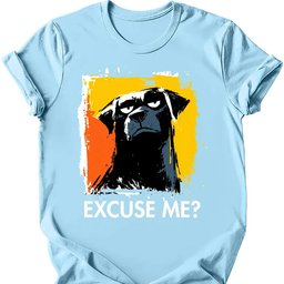 Black Labrador Excuse Me Dog T Shirt Gift For Dog Lover