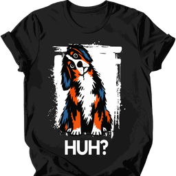 Bernese Mountain Dog Huh Dog T Shirt Gift For Dog Lover