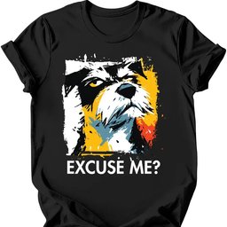 Border Terrier Excuse Me Dog T Shirt Gift For Dog Lover