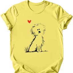 Bichon Frise Sketch Dog T Shirt Gift For Dog Lover