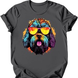 Black Russian Terrier Top Dog T Shirt Gift For Dog Lover