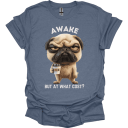 Awake But At What Cost 15 T Shirt Gift For Dog Lover