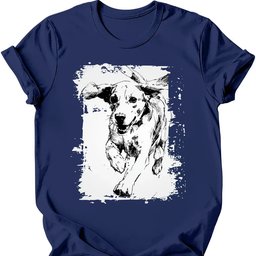 Beagle Running Dog T Shirt Gift For Dog Lover