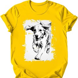 Beagle Running Dog T Shirt Gift For Dog Lover