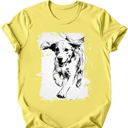 Beagle Running Dog T Shirt Gift For Dog Lover