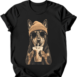 Beauceron Hipster Dog T Shirt Gift For Dog Lover