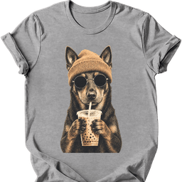 Beauceron Hipster Dog T Shirt Gift For Dog Lover