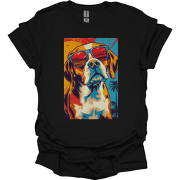 Beagle Summer Dog T Shirt Gift For Dog Lover