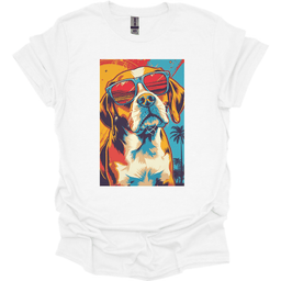 Beagle Summer Dog T Shirt Gift For Dog Lover