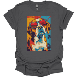 Beagle Summer Dog T Shirt Gift For Dog Lover