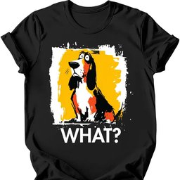 Basset Hound What Dog T Shirt Gift For Dog Lover
