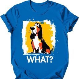 Basset Hound What Dog T Shirt Gift For Dog Lover