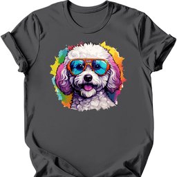 Bichon Frise Top Dog T Shirt Gift For Dog Lover